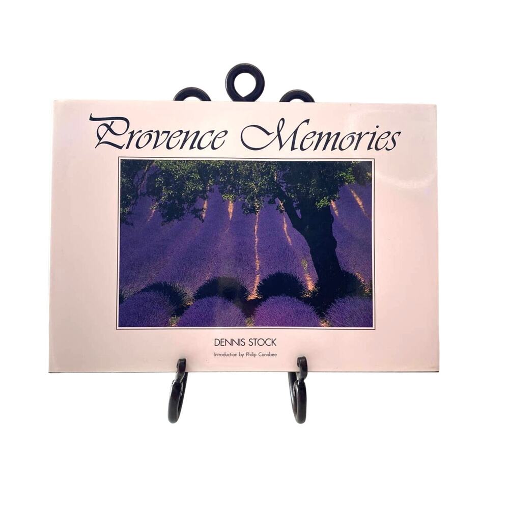 Vintage Provence Memories coffee table book, printed in Italy, 1988